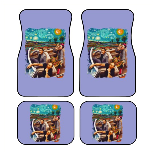 Discover Vincent-Van-Gogh-Frida-Salvador-Dali-Banksy-car    .png Car Mats