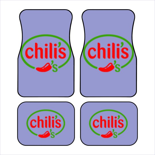 Discover Chili's Restaurant Logo Car Mats