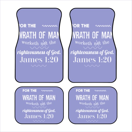 Discover For the wrath of man... Car Mats