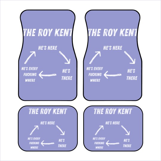Discover Roy Kent Car Mats | He's Here He's There He's Everywhere Car Mats