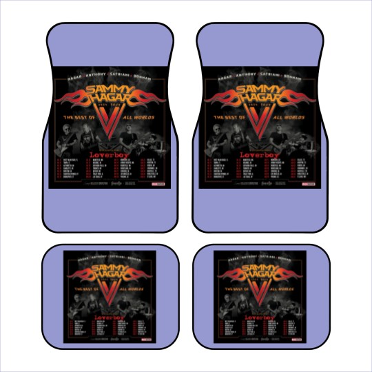 Discover Sammy Hagar Tour 2024 With Loverboy Car Mats S