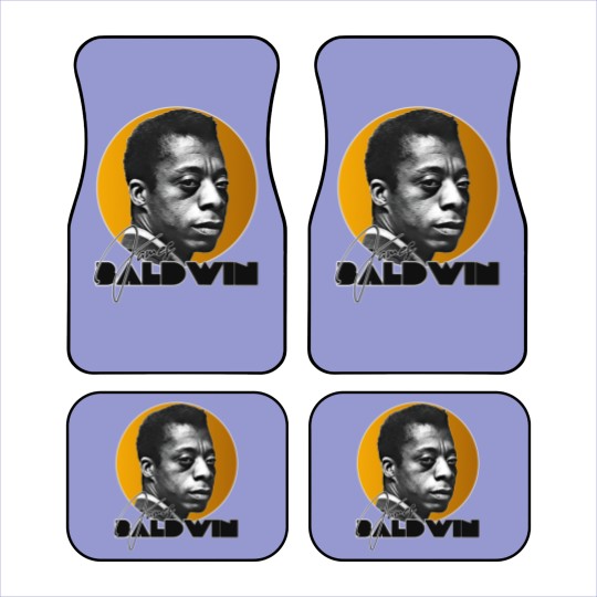 Discover Retro James Baldwin Gold Tribute - James Baldwin - Car Mats