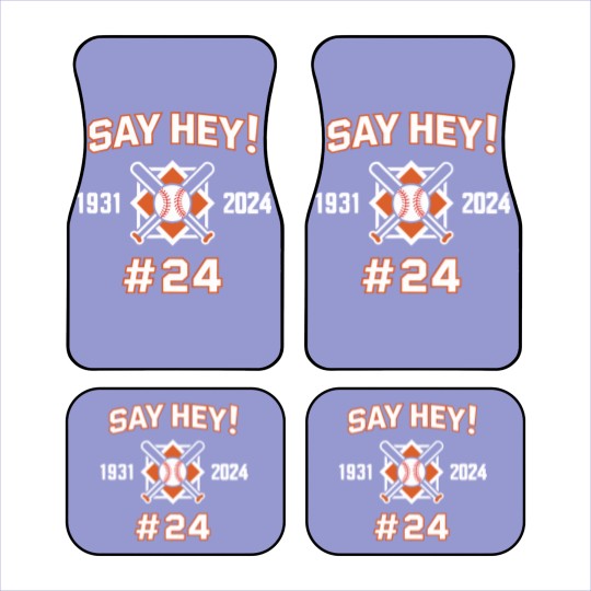 Discover Willie-Mays - Willie Mays - Car Mats