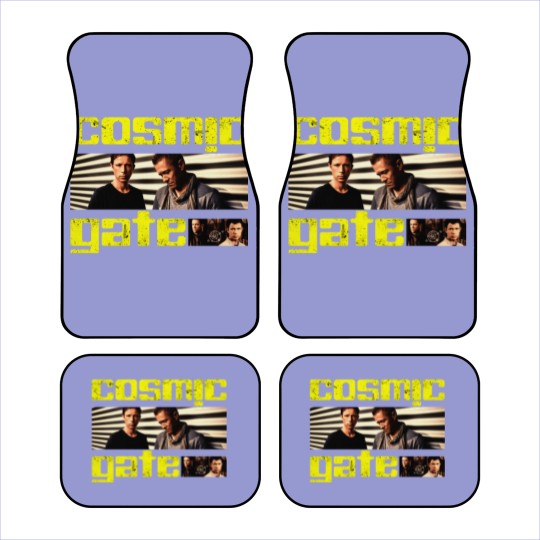 Discover cosmic gate trance dessign Car Mats