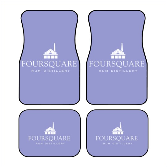Discover Foursquare Rum Distillery - Dark Colours Abstract Pattern V1 Graphic Car Mats
