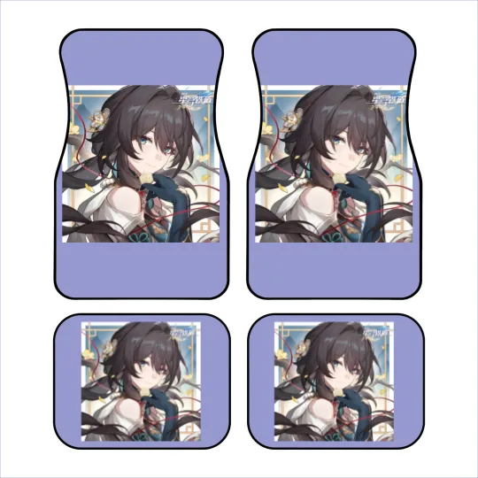 Discover Honkai Star Hail - Ruan Mei  Valentines Day Artwork 2024 Car Mats