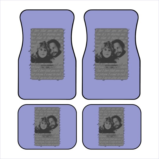 Discover When Harry Met Sally Movie Car Mats