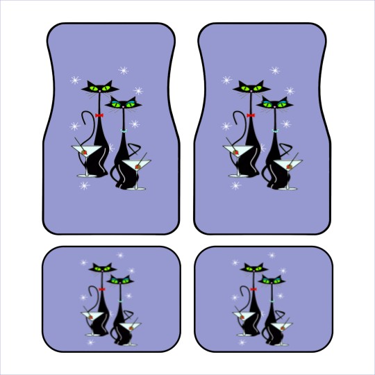 Discover MCM Atomic Cats Martini Time Car Mats