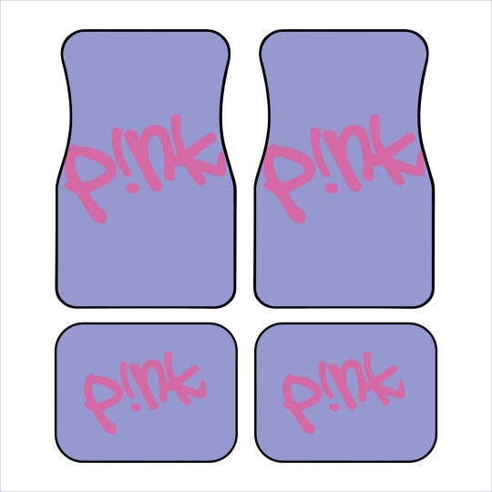 Discover Pink Summer Car Mats, Pink Singer Car Mats, Pink Merch Tour Car Mats