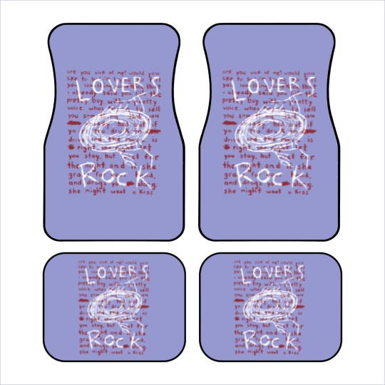 Discover Tv Girl Car Mats - Tv Girl Car Mats