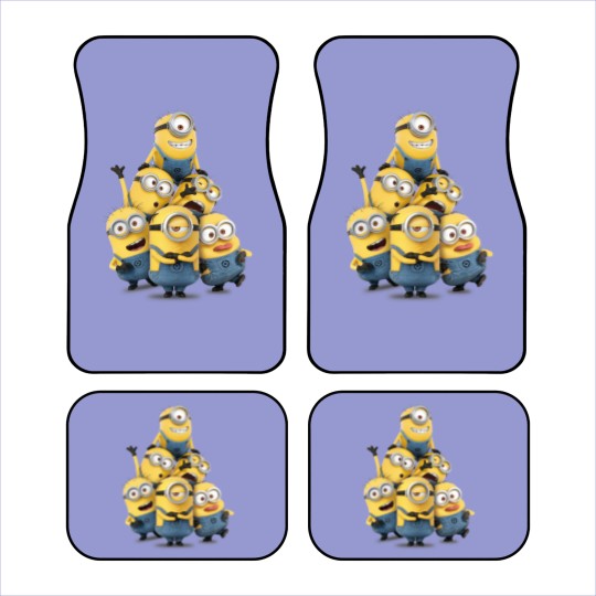 Discover Minions Despicable Me Minions Adult Car Mats Yellow NEW