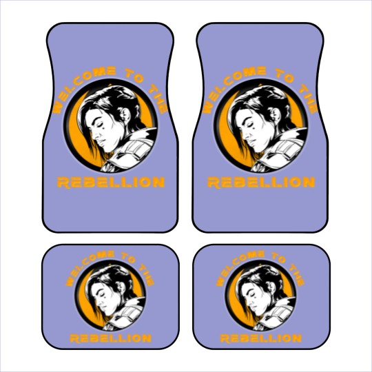 Discover Gina Carano - Welcome to the Rebellion Car Mats