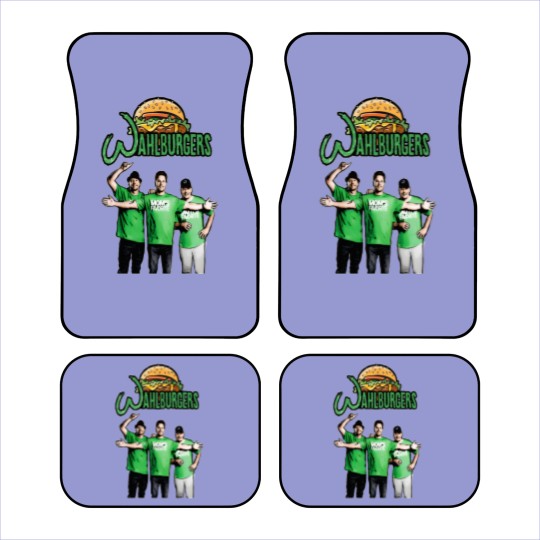 Discover Wahlburgers Tie Dye Car Mats