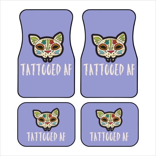 Discover Tattooed AF Car Mats
