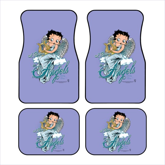 Discover Betty Boop I Believe in Angels Car Mats