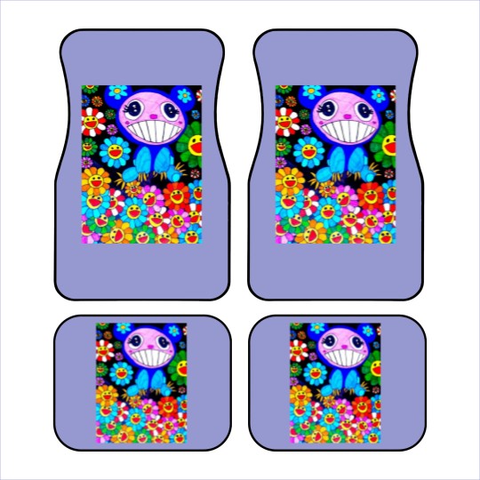 Discover Murakami paint art Canvas Print Car Mats