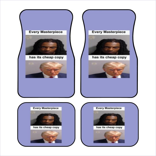 Discover Playboi Carti Donald Trump Mugshot Car Mats