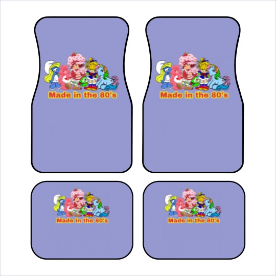 Discover Made in the 80's, 80's Kid, 80's Baby, 80's Cartoon Car Mats