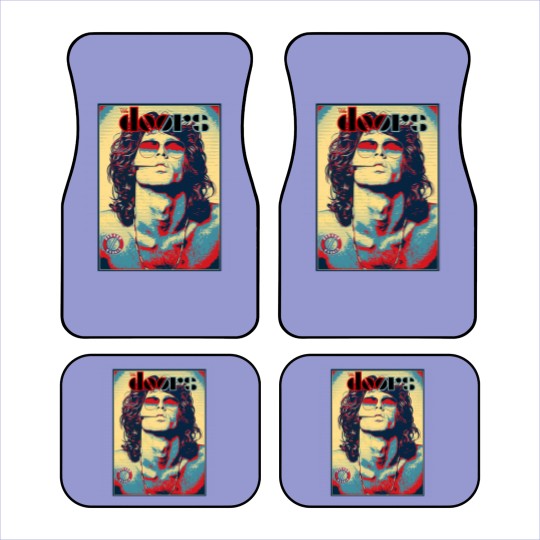 Discover The Doors Jim Morrison American Poet Rock Music Car Mats