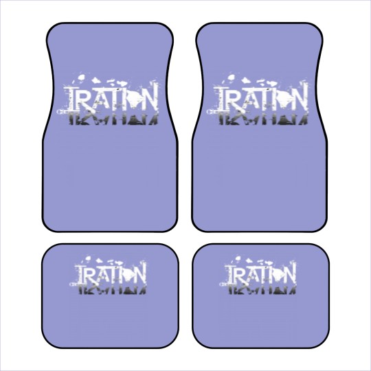 Discover iration band name logo music Genre Reggae Dub Reggae rock 99art Car Mats