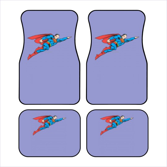Discover Superman Flying Right Car Mats