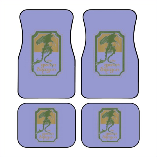 Discover Lord Rings Green Dragon Tavern Car Mats