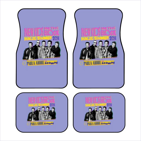 Discover NK on The Block The Magic Summer Tour 2024 Car Mats