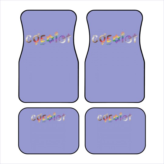 Discover Coexist Car Mats