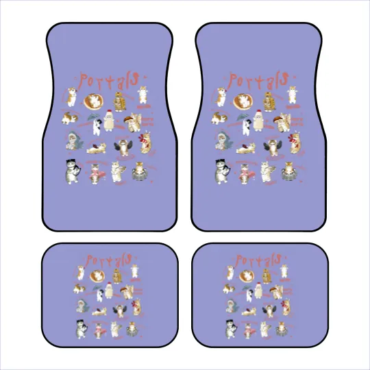 Discover Melanie Car Mats, Melanie Cat Portals Car Mats, Retro Portals Tour