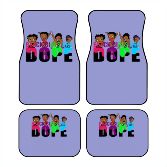 Discover Betty Boop Black Girls Are Dope Vintage Car Mats, Animation Car Mats, Betty Boop Car Mats