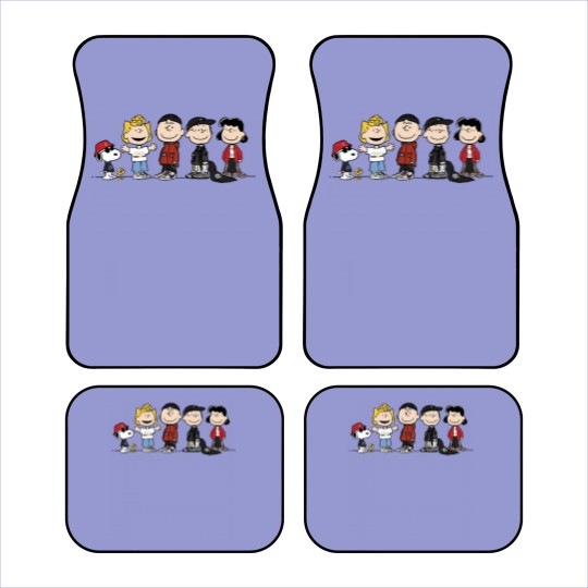 Discover Peanuts Squad - Peanuts Gang - Car Mats