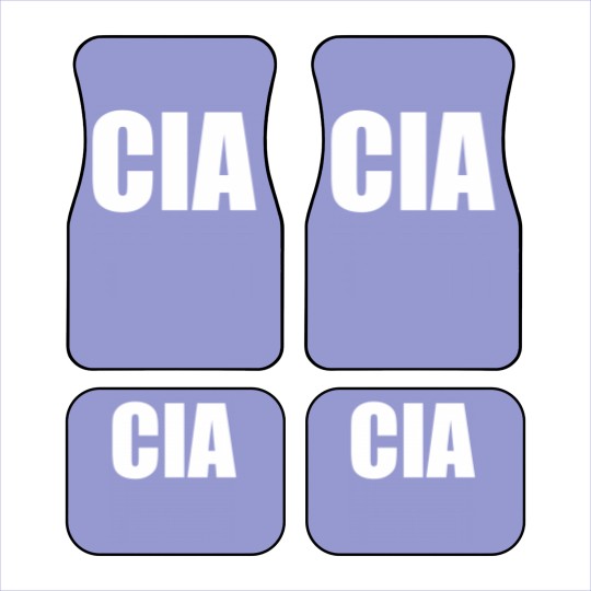 Discover Cia Central Intelligence Agency Car Mats