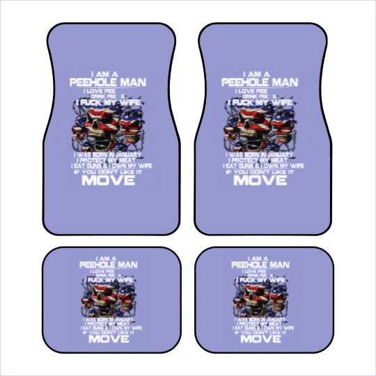 Discover i am a peehole man Car Mats