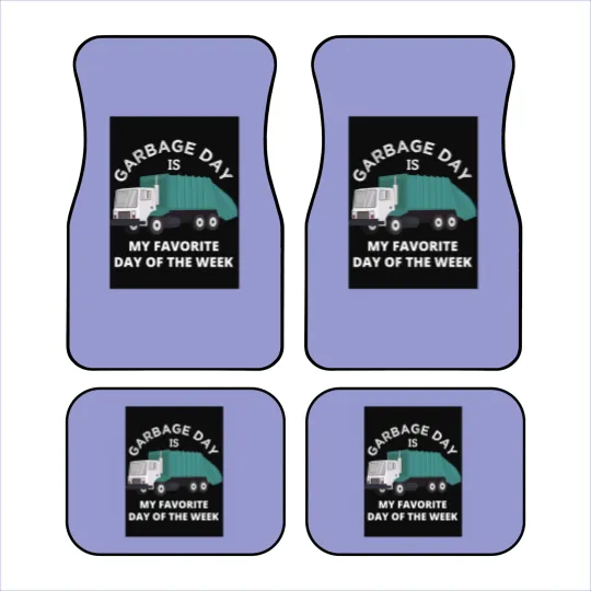 Discover Garbage Day Is My Favorite Day Car Mats