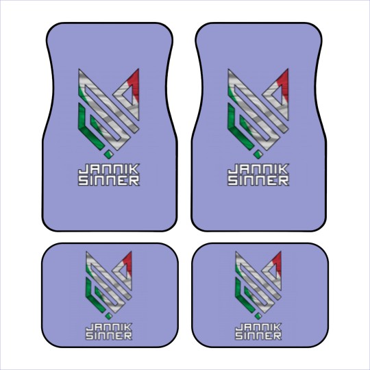 Discover Jannik Sinner - Italy Logo Car Mats