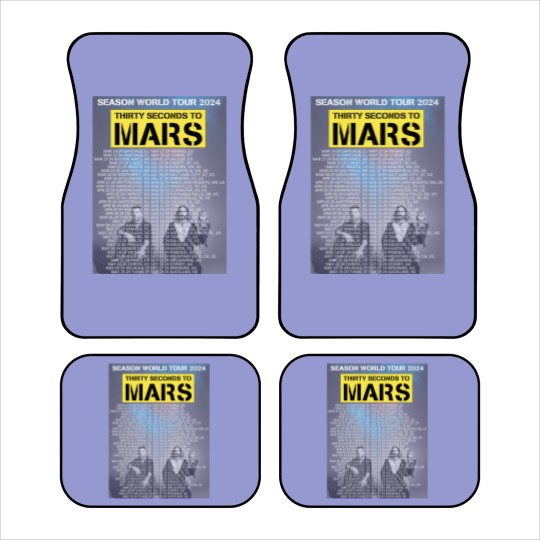 Discover THIRTY SECONDS TO MARS - SEASONS WORLD TOUR 2024 Car Mats