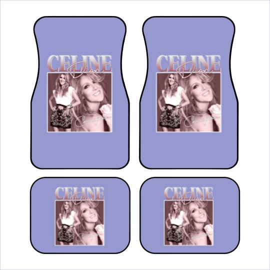 Discover Célines Dions Pop Music Diva Legend 80s Limited Car Mats