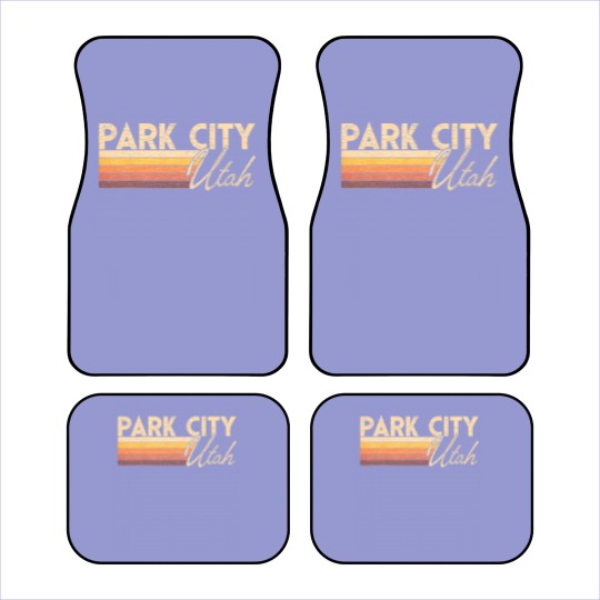 Discover Park City Utah - Park City Utah - Car Mats