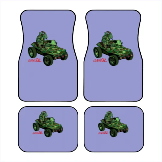 Discover 11. of the legend gorillaz gorillaz gorillaz of Dayak house Mask Car Mats