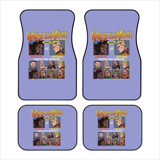 Discover Roman vs Cody Car Mats