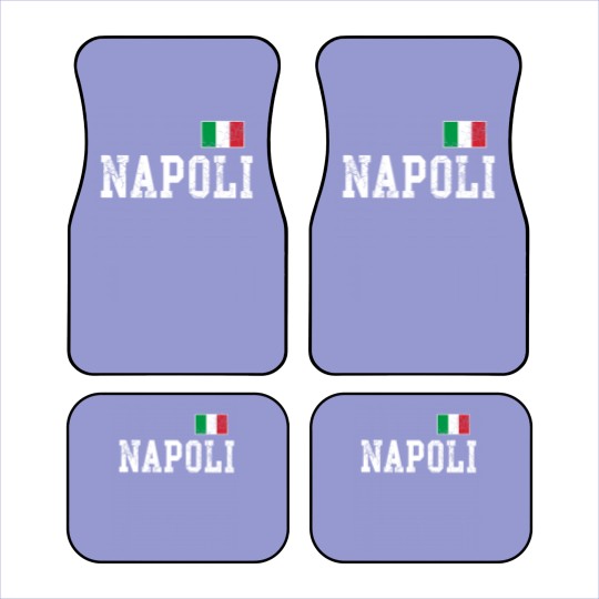 Discover Napoli Naples Italy Italia Flag Italian Vintage Distressed Car Mats