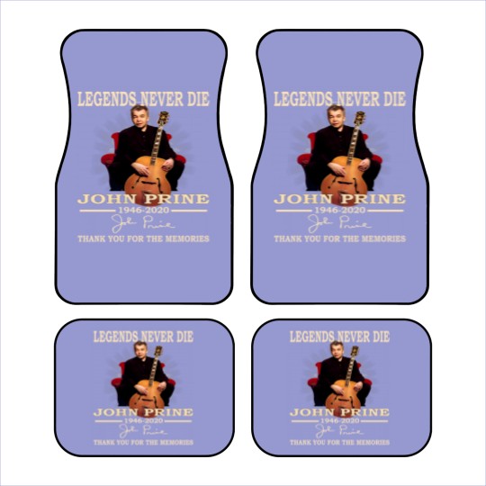 Discover Legends Never Die John Prine 1946 2020 Thank You Car Mats