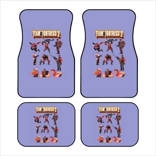 Discover Team fortress all characters classes with tf logo classic Car Mats Car Mats