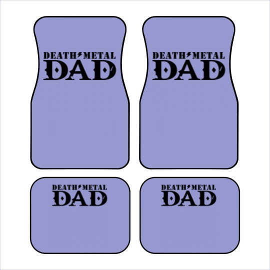 Discover death metal dad Car Mats