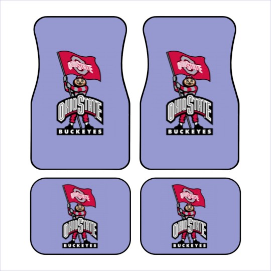 Discover Buckeyes Mascot Car Mats