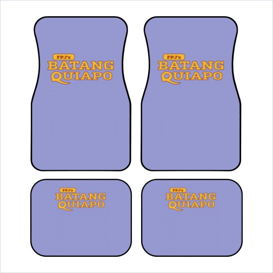 Discover Batang Quiapo Car Mats