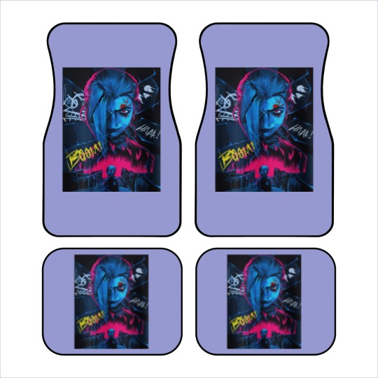 Discover Jinx Arcane Car Mats - Arcane Jinx League of Legends Car Mats
