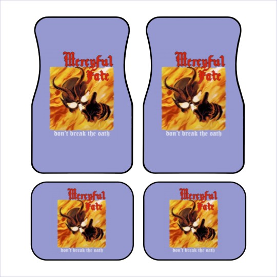 Discover Order mercyful fate don't break the oath'84 king diamand new yellow Car Mats Car Mats