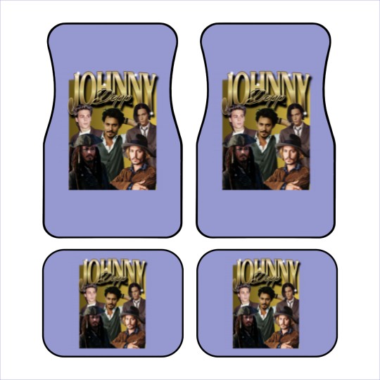 Discover Retro Johnny Depp Car Mats -Johnny Depp