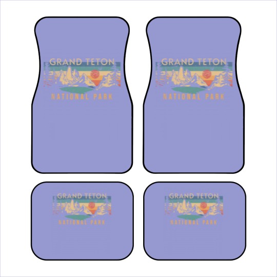 Discover Grand Teton National Park Car Mats